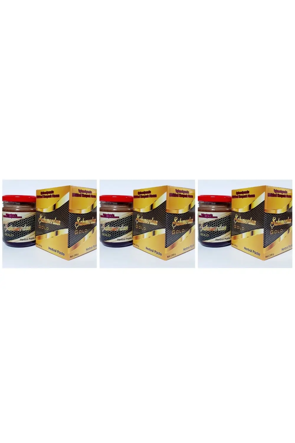 Şahımerdan Gold Macun 240 Gr X 3 Adet - Avantajlı Set