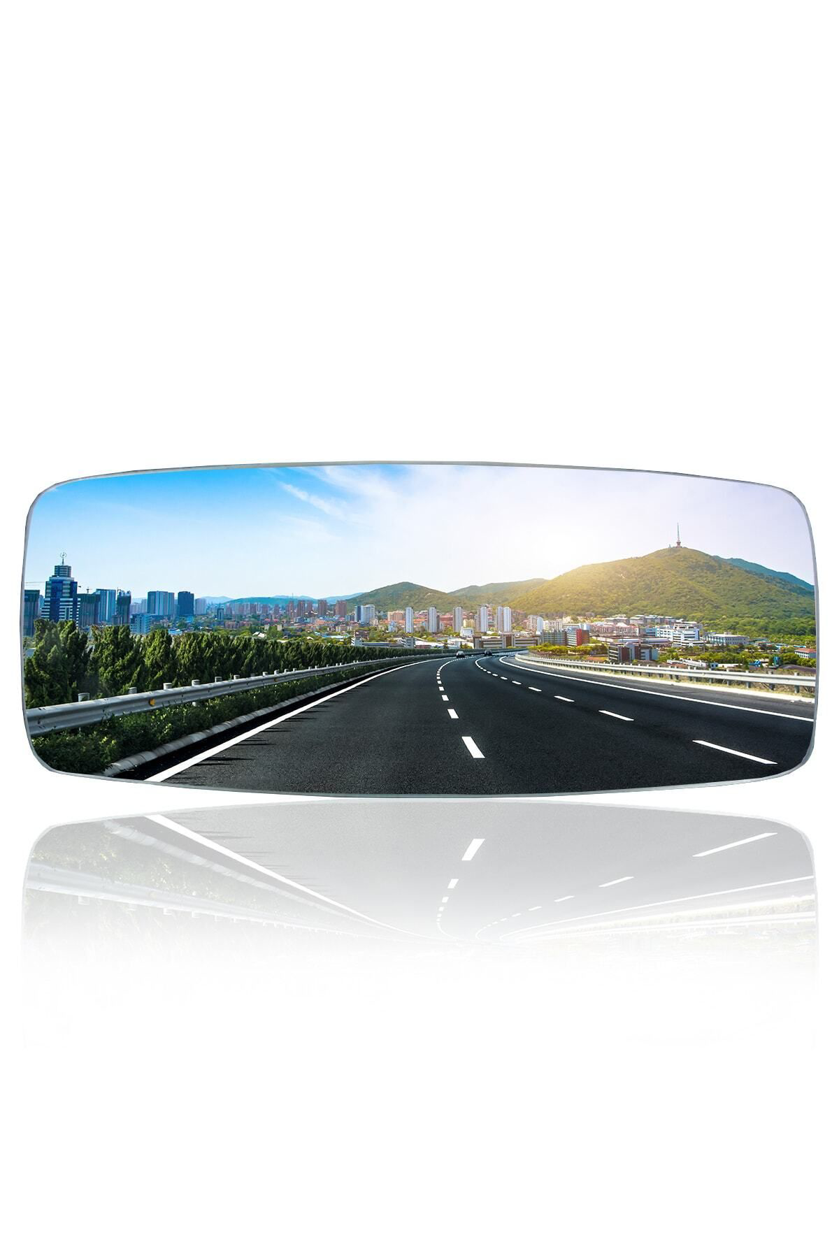 Şahin-2 Lastikli Universal Dikiz Aynası 26x11 Cm