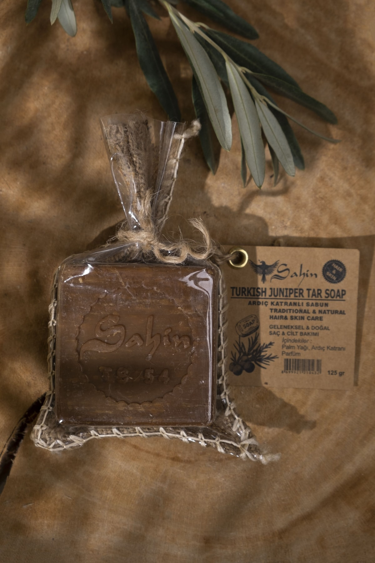 Şahin Sabun Yağ Şahin Sabun Ardıç Katranlı Doğal Sabun