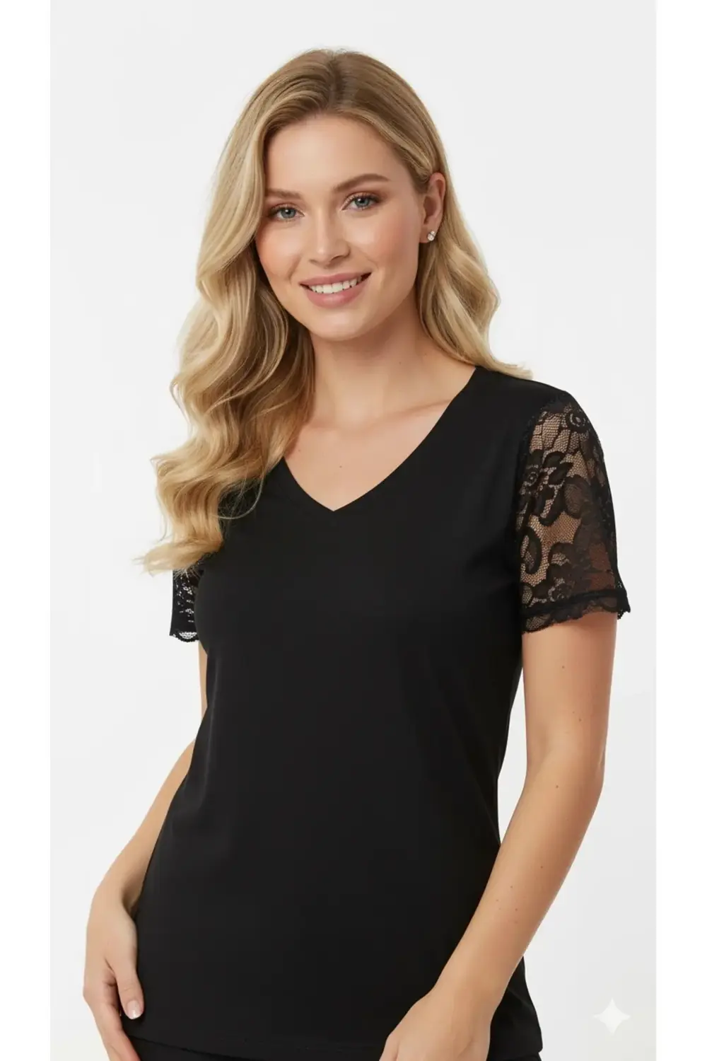 Şahinler Likralı Yarım Kollu Atlet B257