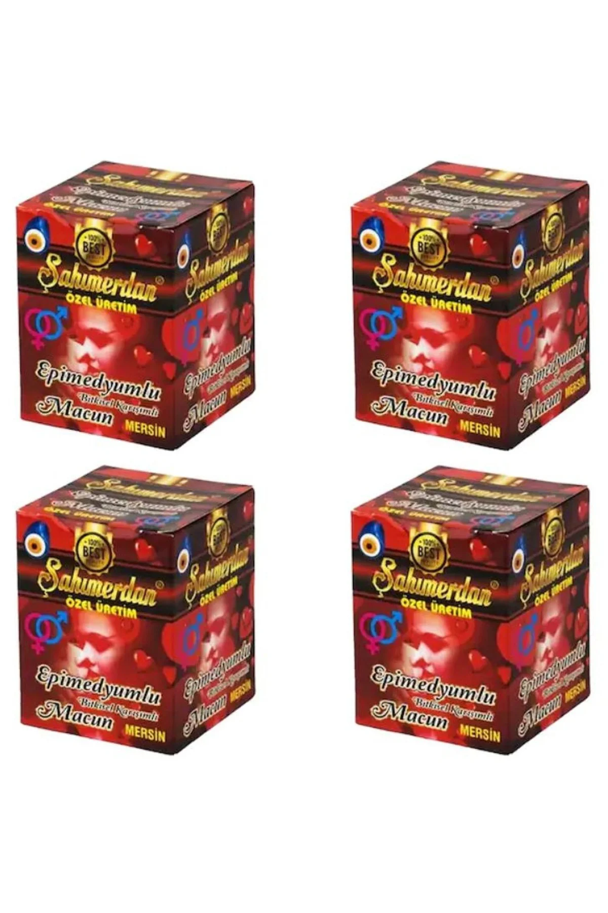 Şahmerdan - Ballı Bitkisel Macun Özel Üretim 240 Gr. X 4 Adet