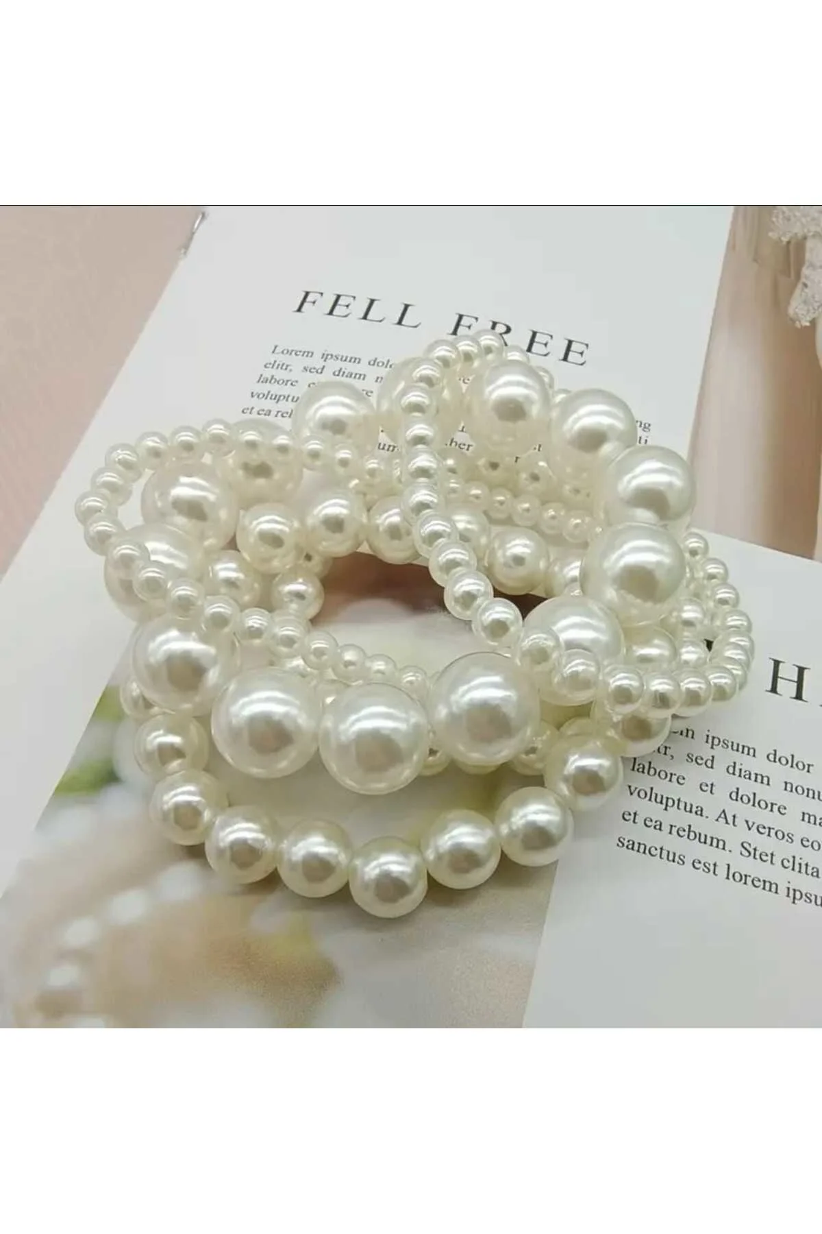 SAHRA 5 'Lİ İNCİ BİLEKLİK