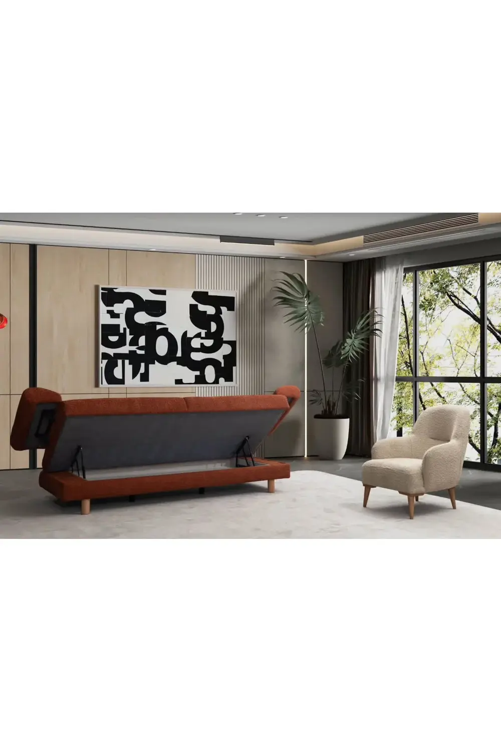 Sahra koltuk takımı (3+3+1)