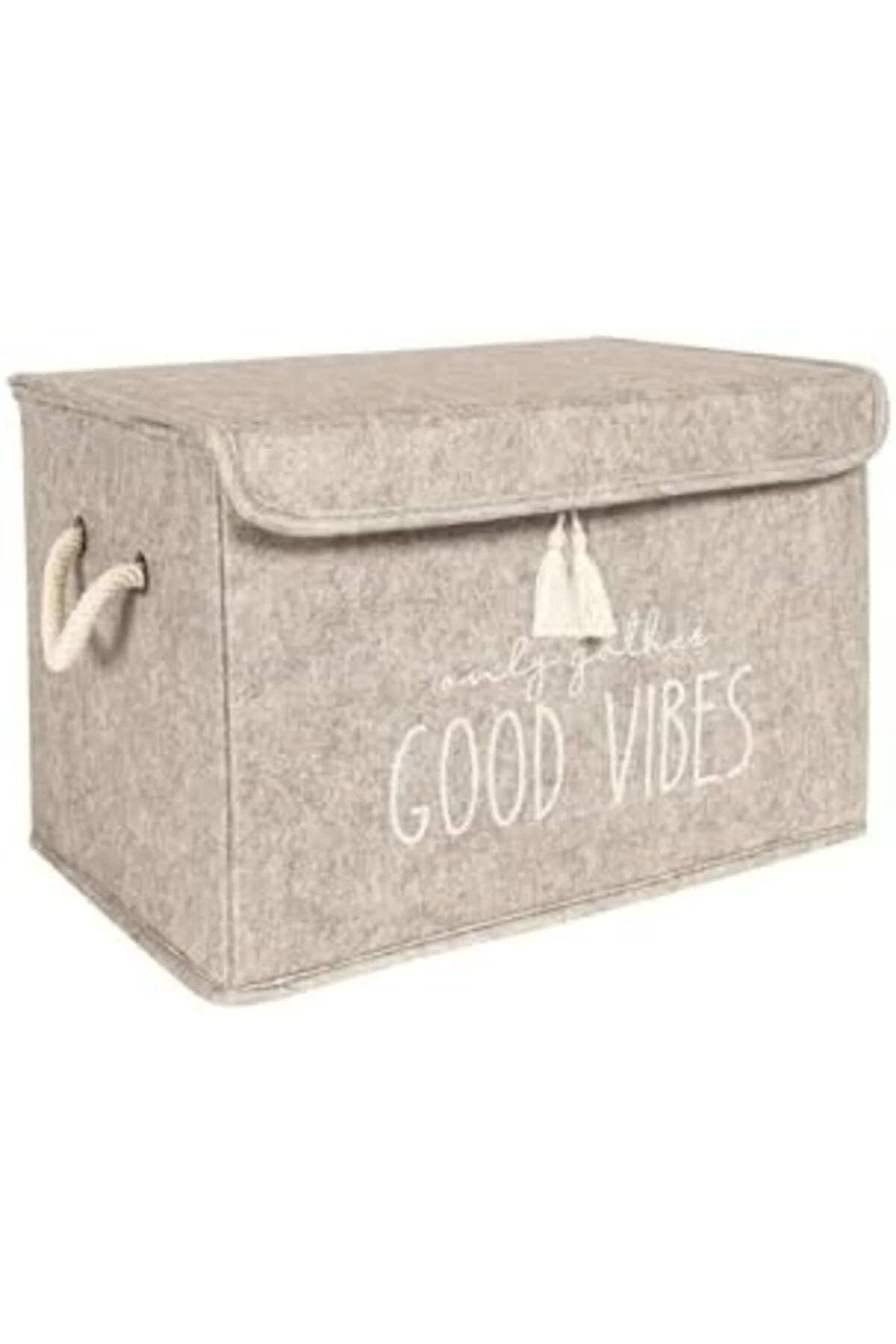 Sahra79 Çok Amaçlı Keçe Kapaklı Mini Kutu Organizer, Saklama Kutu