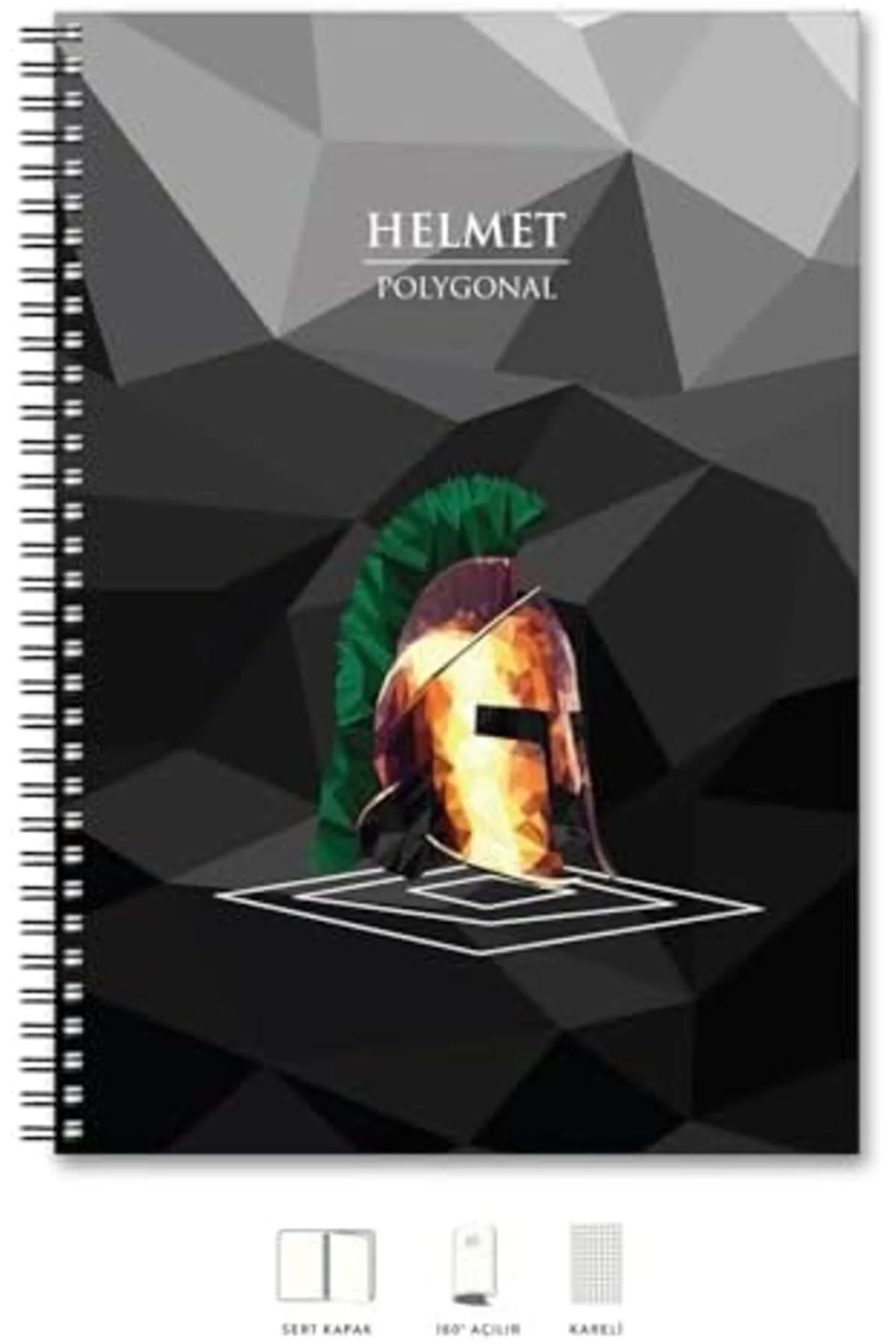 Sahra79 Le A4 Defter Kareli 200 syf Kask Polygonal 1176661