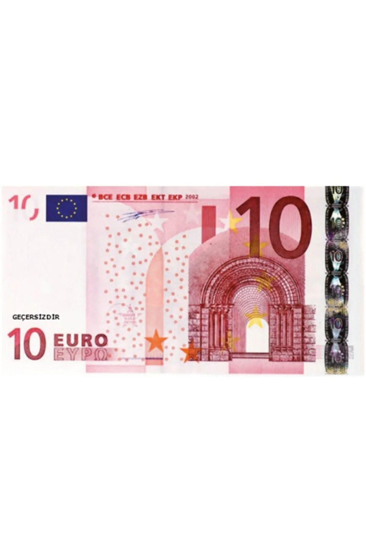 Sahte Geçersiz Düğün Parası - 100 Adet 10 Euro Sahte Geçersiz Düğün Parası - 100 Adet 10 Euro