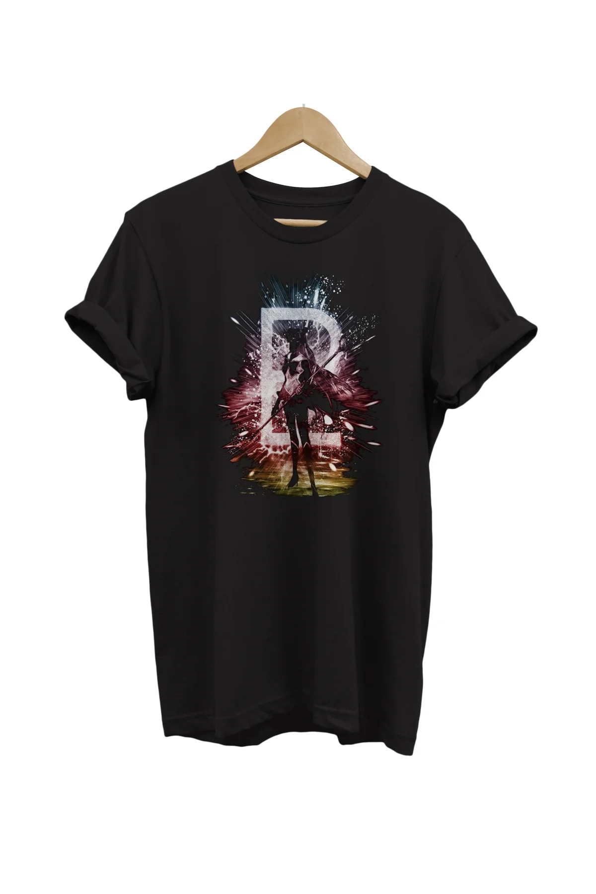 Sailor Moon Baskılı %100 Pamuk Oversize T-shirt Büyük Beden Tişör
