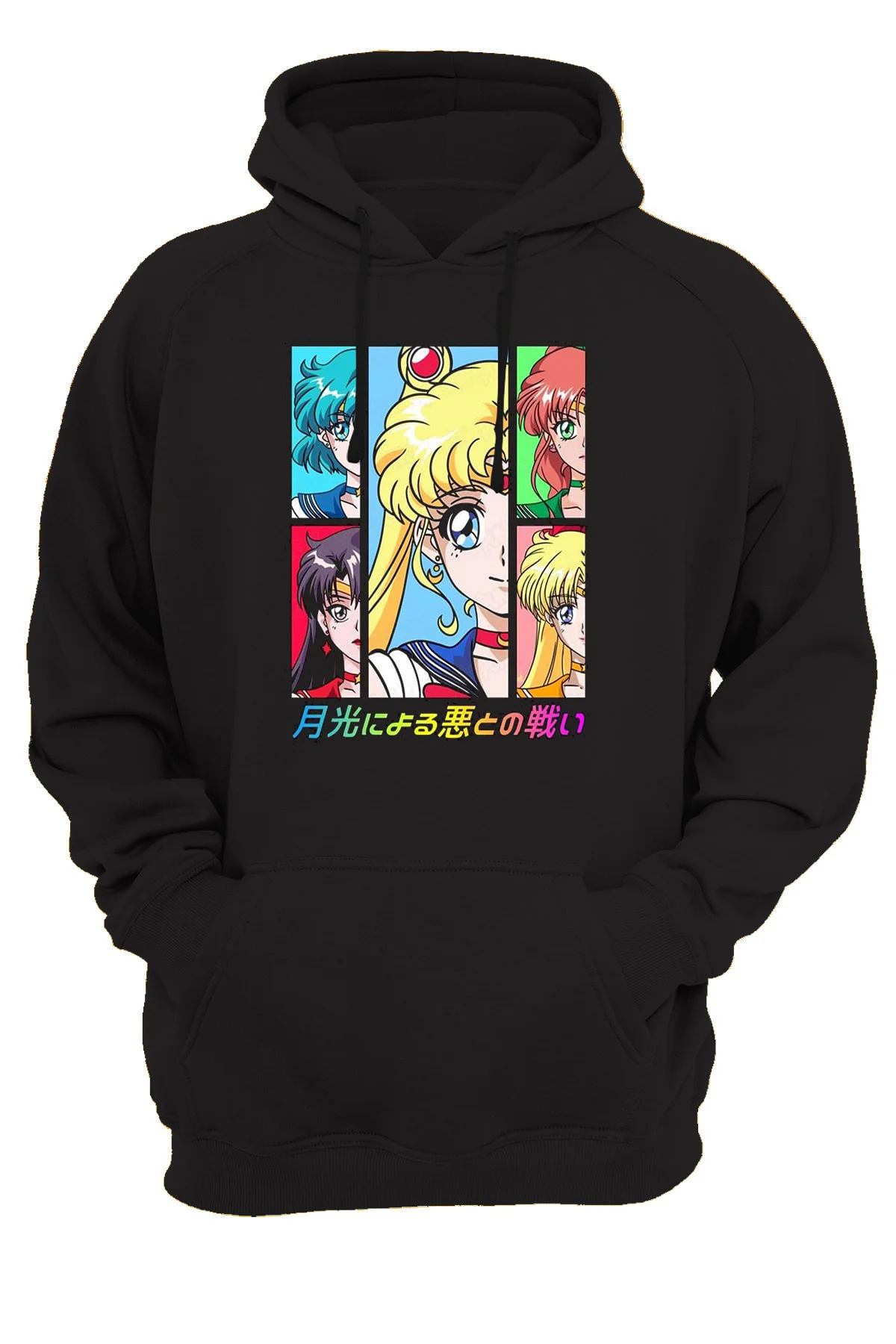 Sailor Moon Baskılı 3 Ipl. Şardonlu, Kalın (600 Gr.) Içi Polar Sw