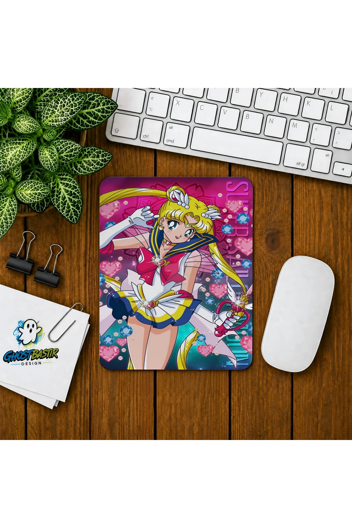 Sailormoon Baskılı Oyuncu Mousepad 0264