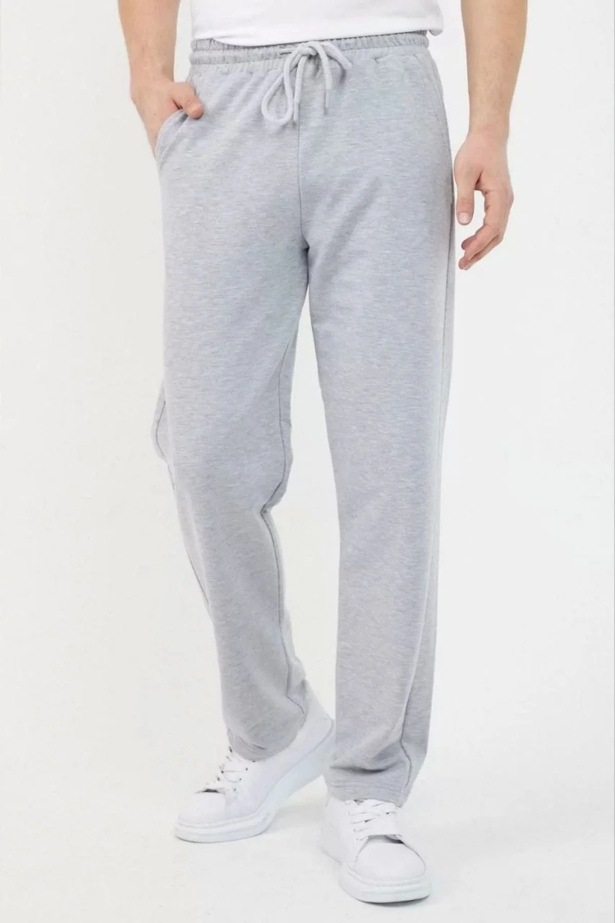 Şair Üç İplik Basic Eşofman Pantolon - Gri