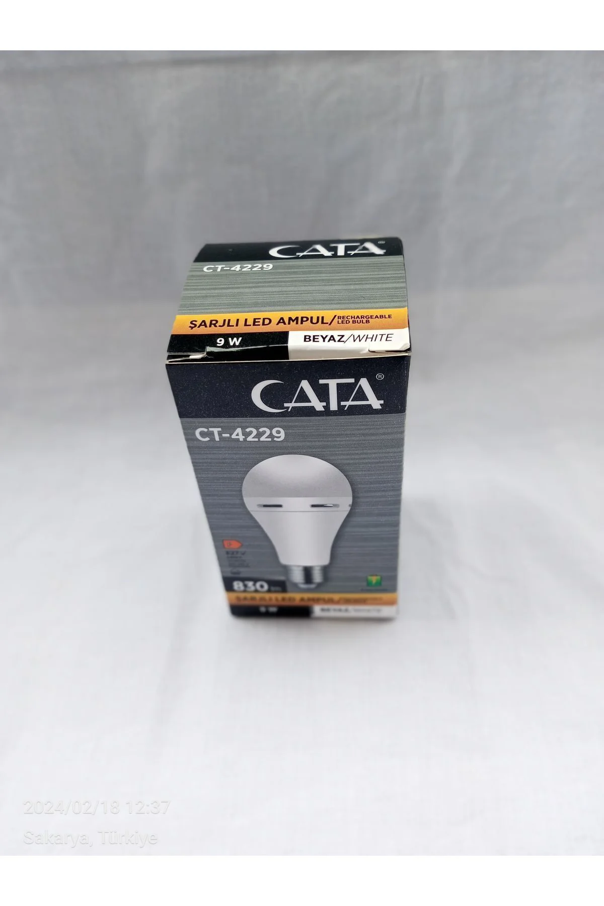 şajlı led ampül  ( 5 adet ) ct-4229 cata