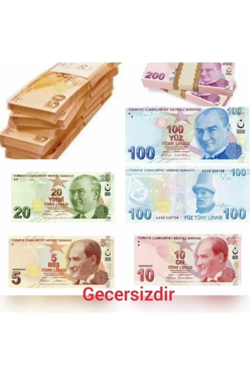 Şaka Para Seti 6×100