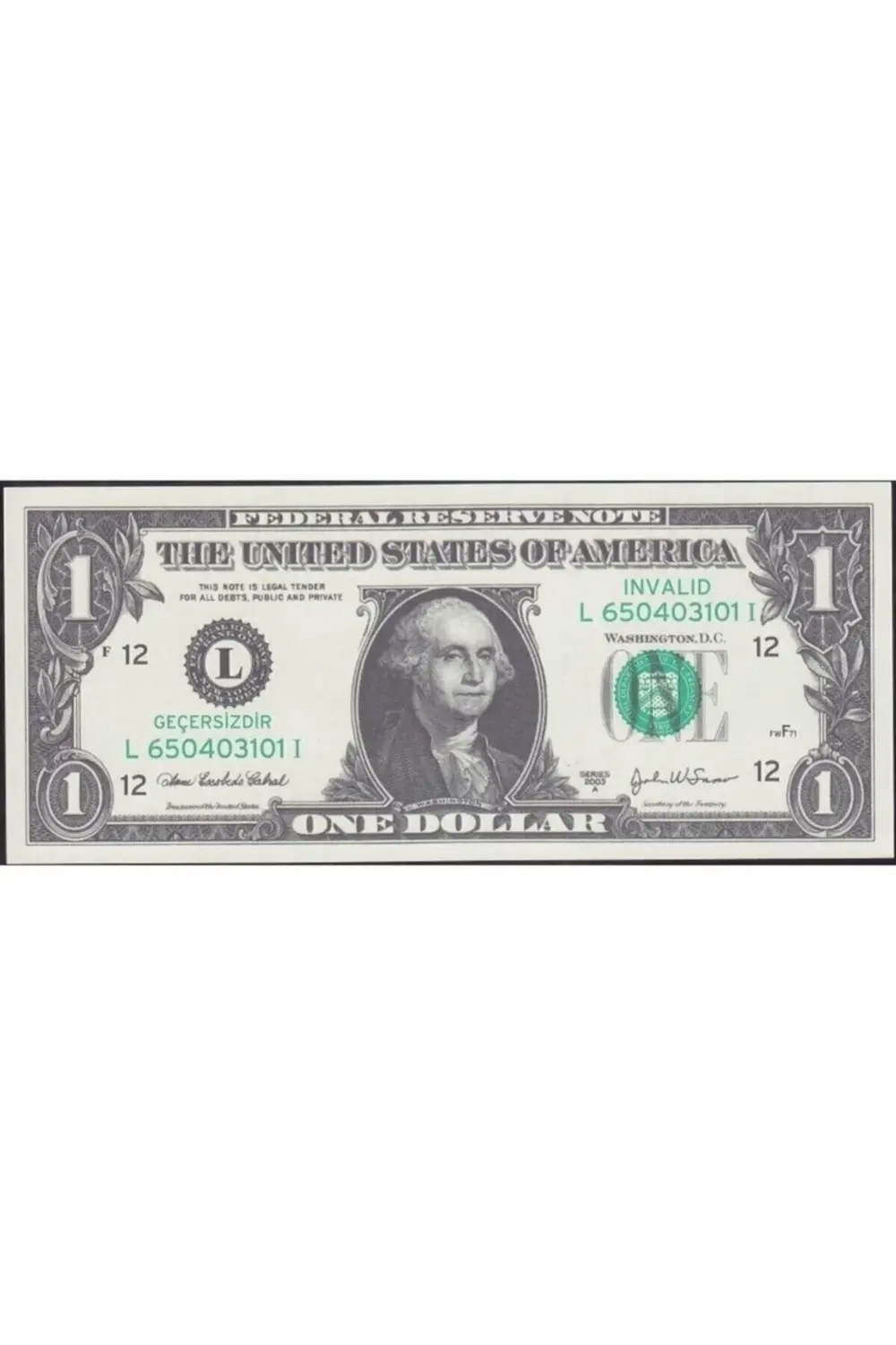 Şaka Parası Eğlence 1 Deste 1 Dolar V3