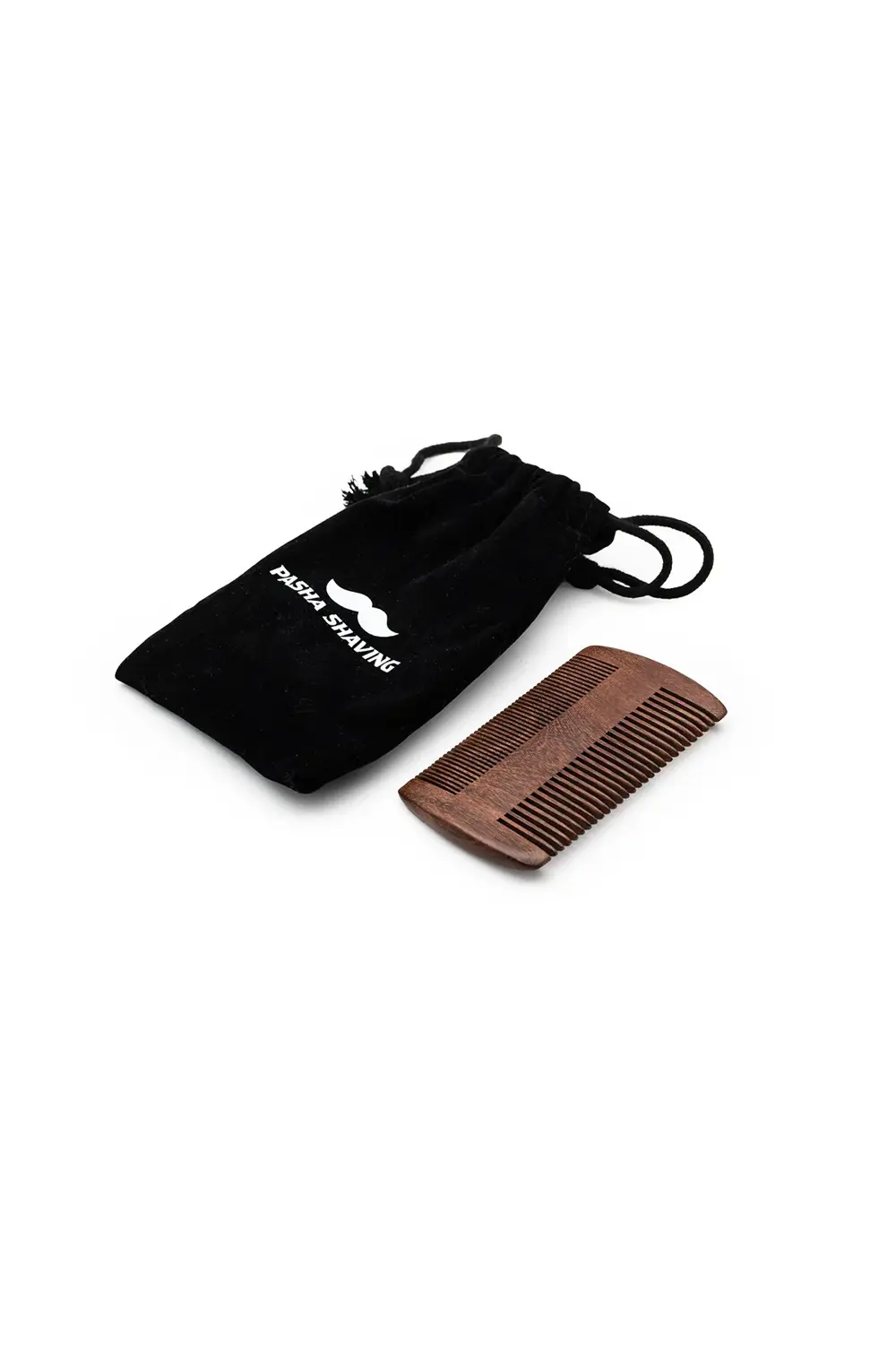 Sakal & Bıyık Tarağı, %100 Doğal Sandal Ağacından Yapılmıştır, St