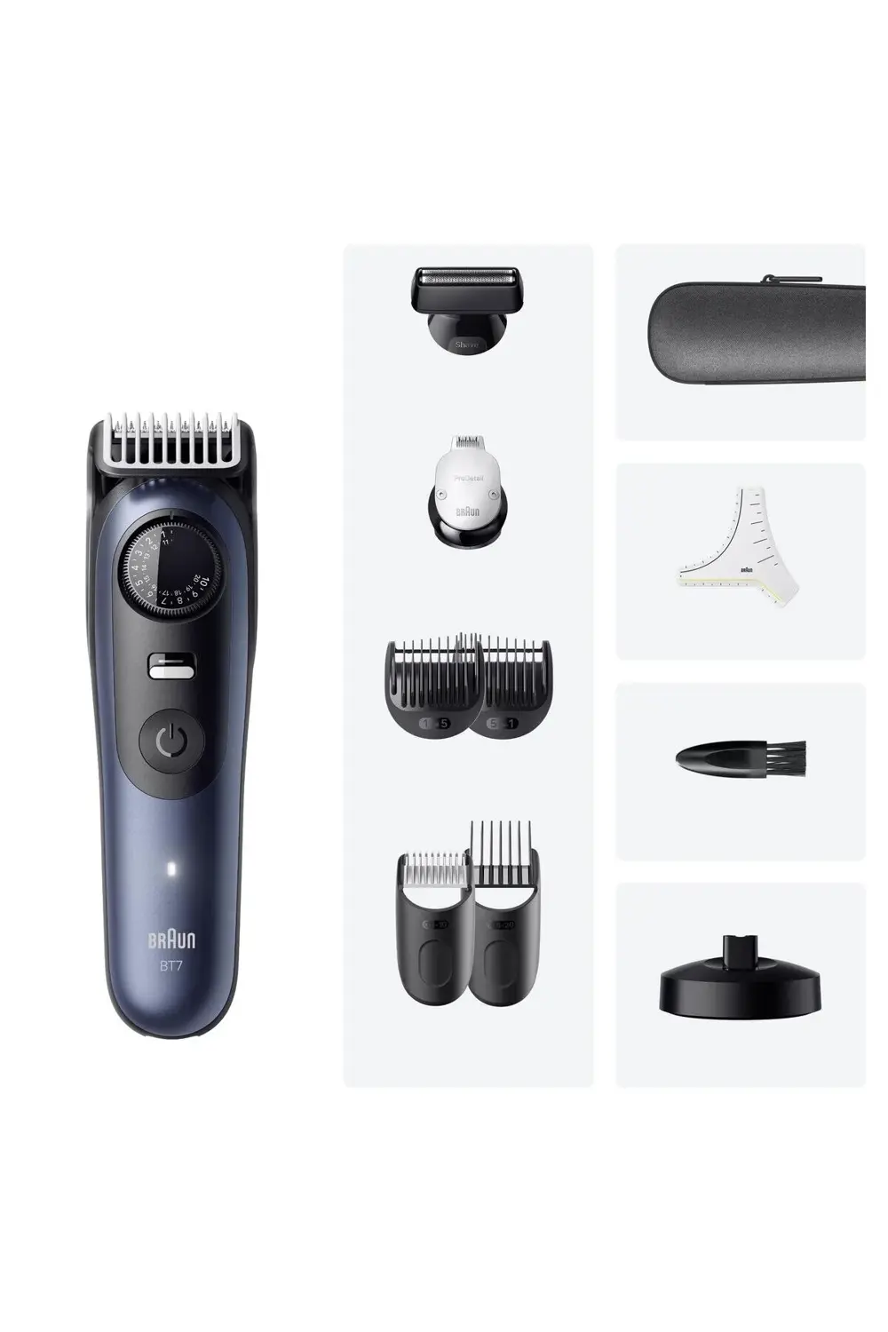 Sakal Düzeltici Series 7, +10 Berber Ekipmanları, 40 Uzunluk, Pro