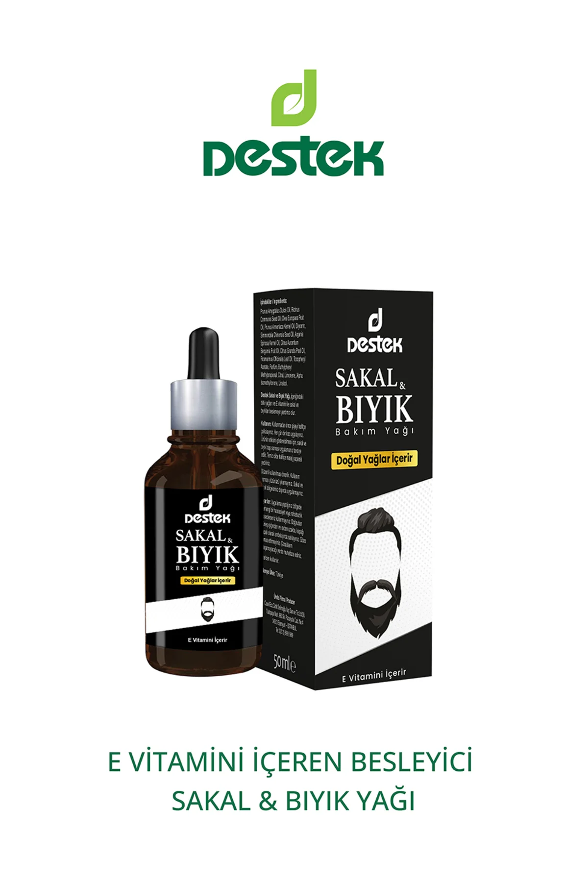 Sakal Ve Bıyık Bakım Yağı 50ml Fiyatı, Yorumları ve Özellikleri