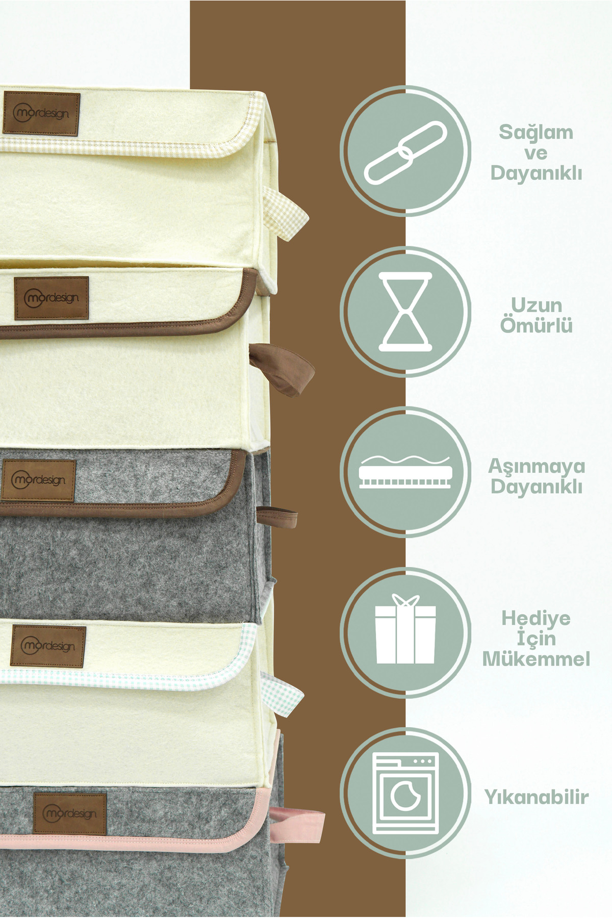 Saklama Kutusu,  Dolap İçi Çamaşır/Oyuncak Düzenleyici, Yenidoğan
