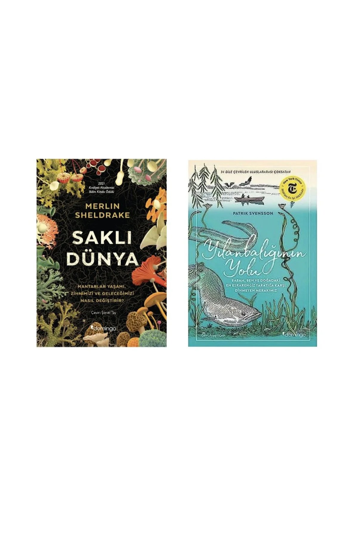 sakli dunya + yilanbaliginin yolu=(2 kitap)
