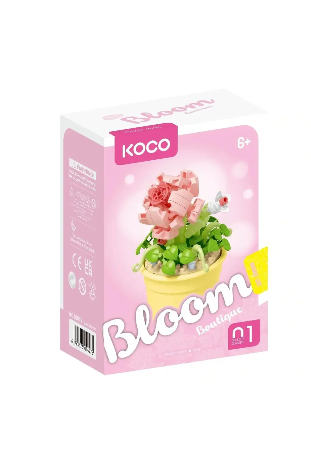 Saksı Çiçekleri Serisi 3D Puzzle