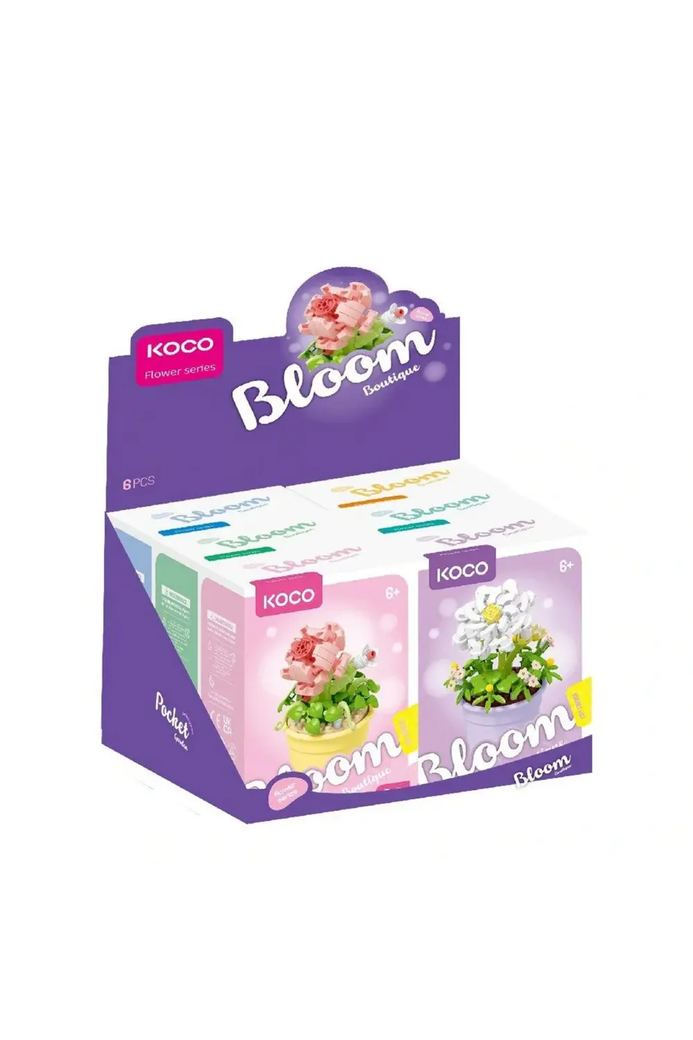 Saksı Çiçekleri Serisi 3D Puzzle