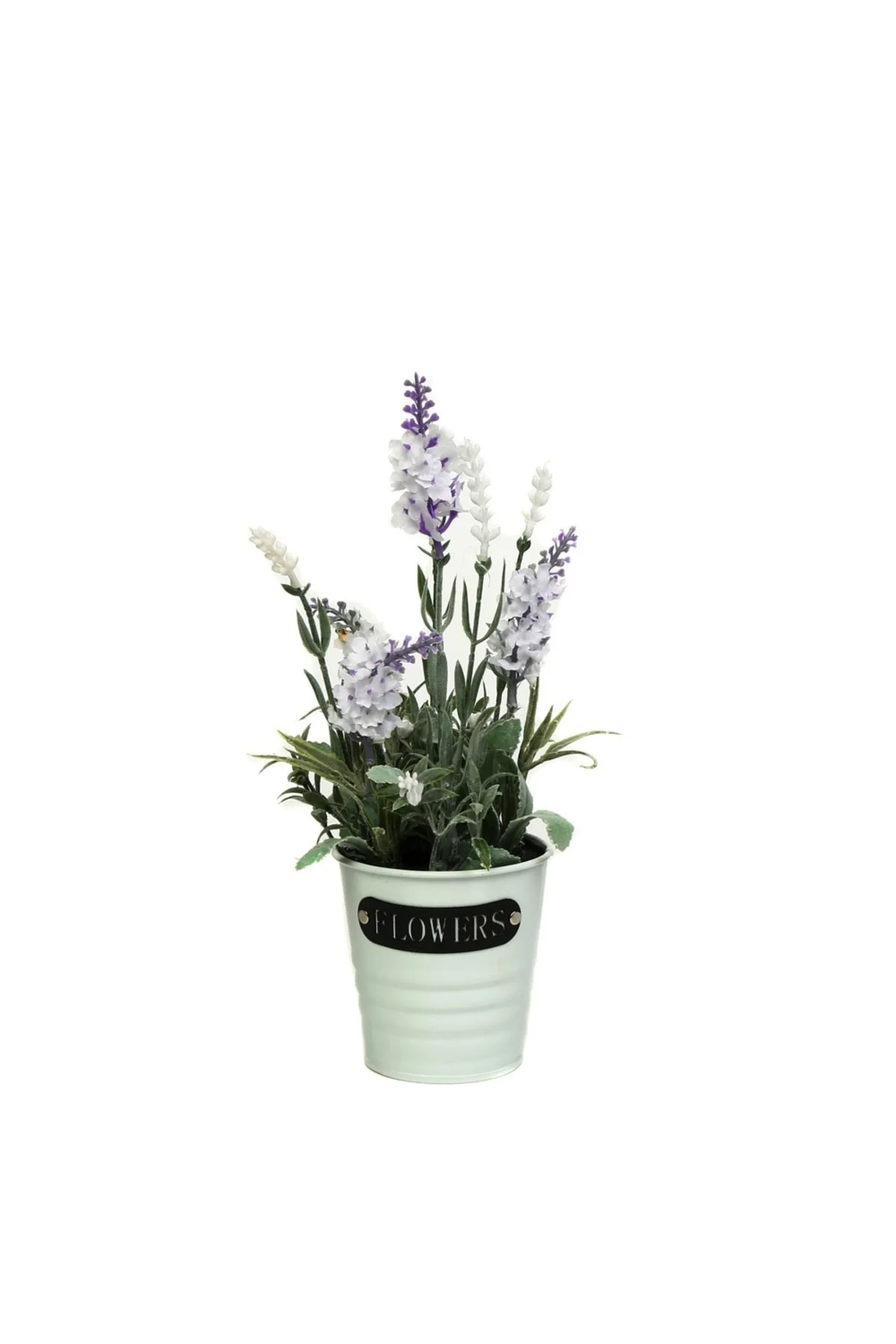 Saksıda Yapay Lavanta 28 Cm