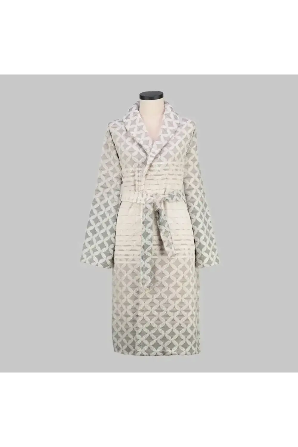 Sarev Şal Yaka %100 Pamuk Bornoz