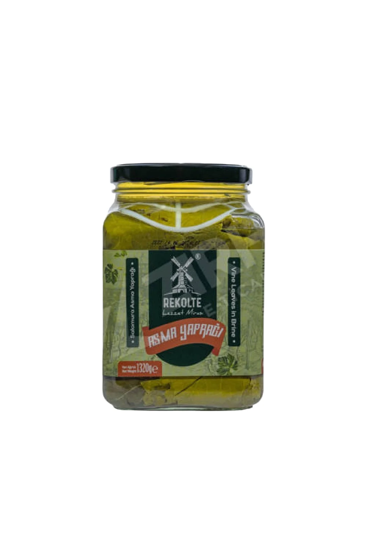 Salamura Asma Yaprak 1700 Cc Rekolte ( net 1320 Gr Süzme 850 Gr)