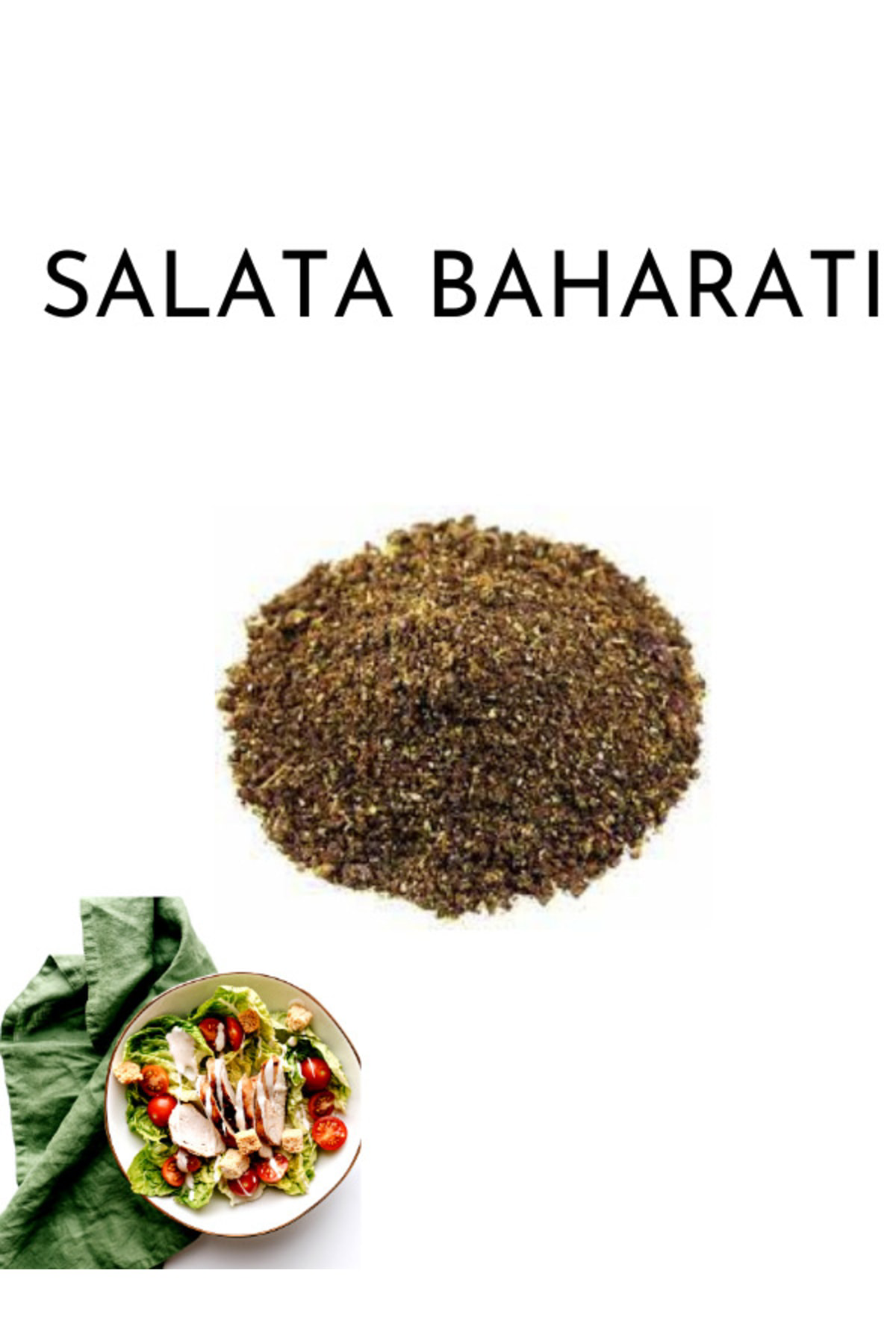 Aleyna Bitkisel Salata Baharatı 1 Kg Paket Herbary İtimat
