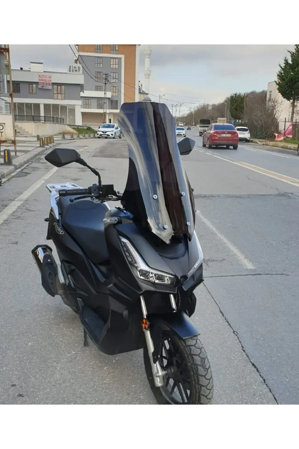 Salcano Wind 150 Siperlik Ön Cam 2023-2025 Model 75cm Siyah Renkl