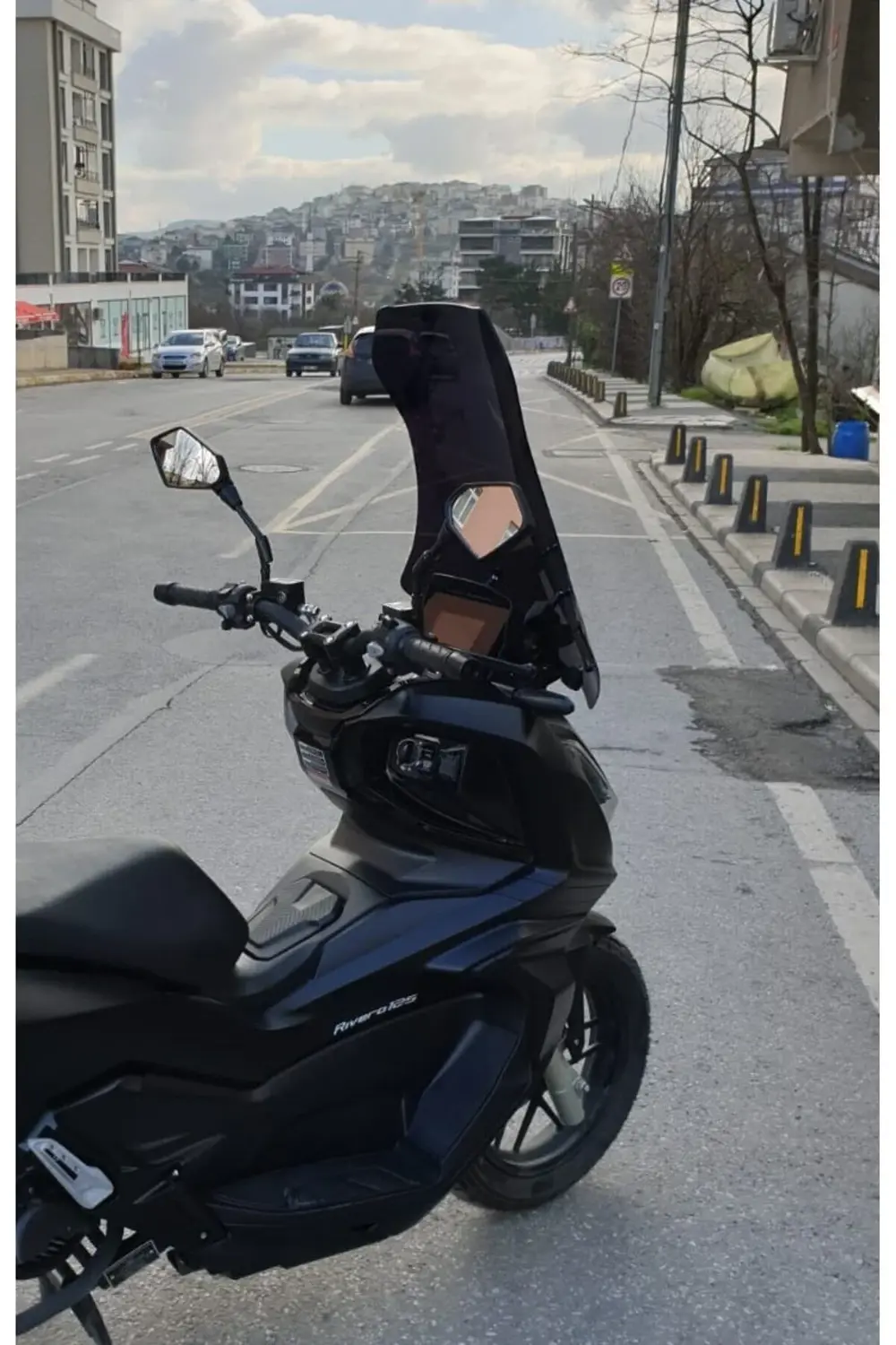 Salcano Wind 150 Siperlik Ön Cam 2023-2025 Model 75cm Siyah Renkl
