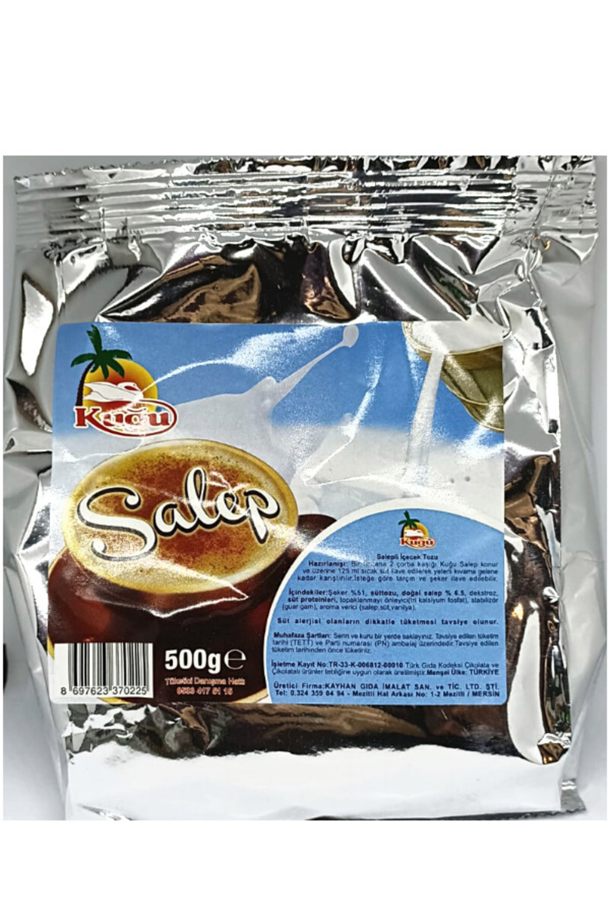 Kuğu Salep 500 G Paket