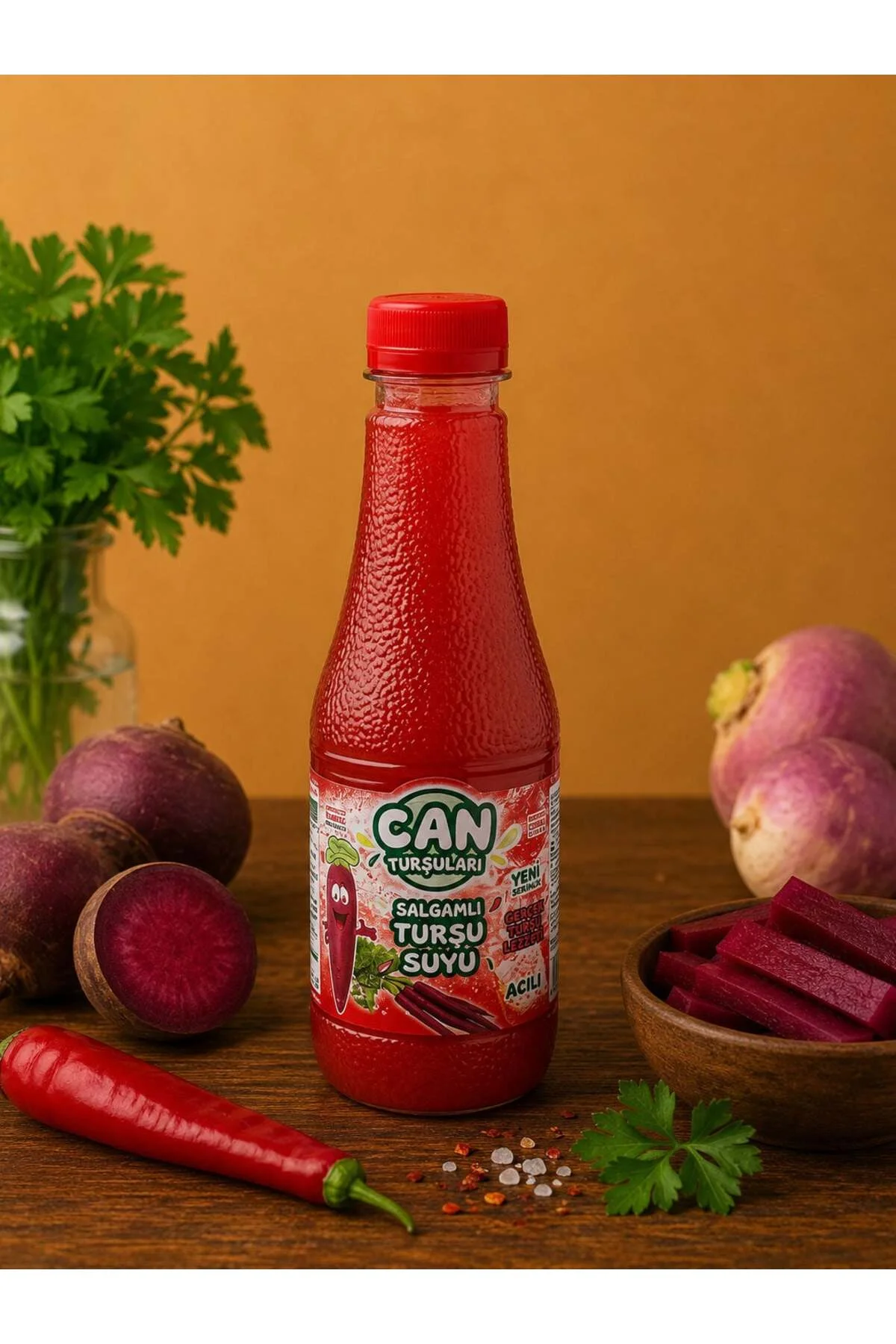 Şalgamlı Turşu Suyu Acılı 300 mL Şalgamlı Turşu Suyu Acılı 300 mL - Görsel 2