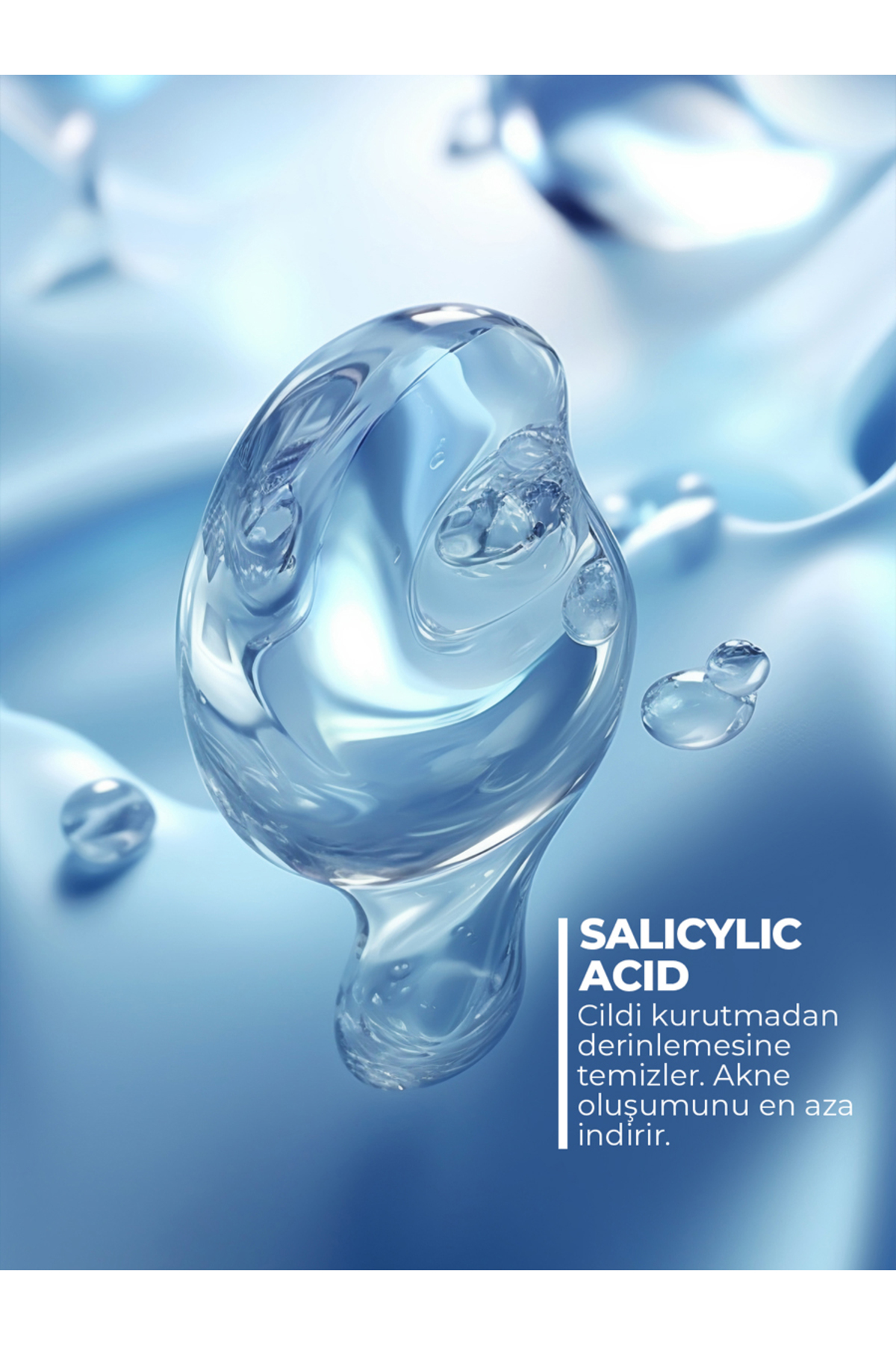 Salisilik Asit Sivilce Karşıtı Yüz Temizleme Jeli Yağlı Ve Akne E