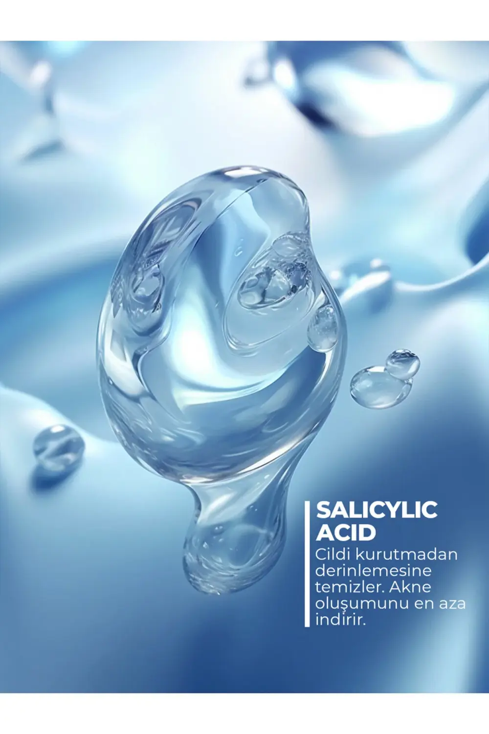 Salisilik Asit Sivilce Karşıtı Yüz Temizleme Jeli Yağlı Ve Akne E