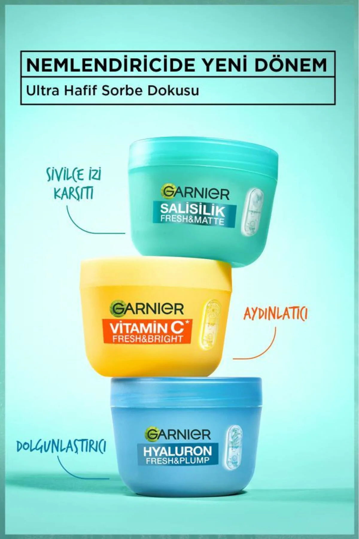 Salisilik Fresh & Matte SİVİLCE İzi Karşıtı Nemlendirici Sorbe Yüz Kremi 85 ML, Vegan Salisilik Fresh & Matte SİVİLCE İzi Karşıtı Nemlendirici Sorbe Yüz Kremi 85 ML, Vegan