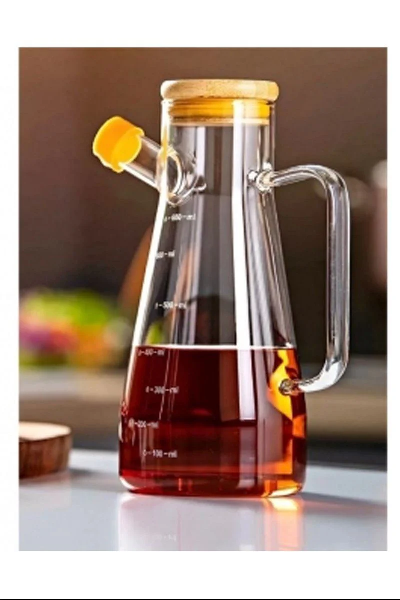 Salkım 900 Ml Bambu Kapaklı Cam Yağdanlık - Şık ve Pratik Mutfak Düzenleyici Fiyatı, Yorumları ve Özellikleri