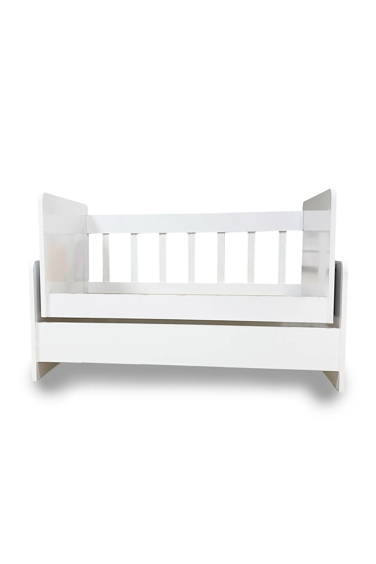 Sallanır Mavi Bebek Beşiği, Yataklı 45 X 100