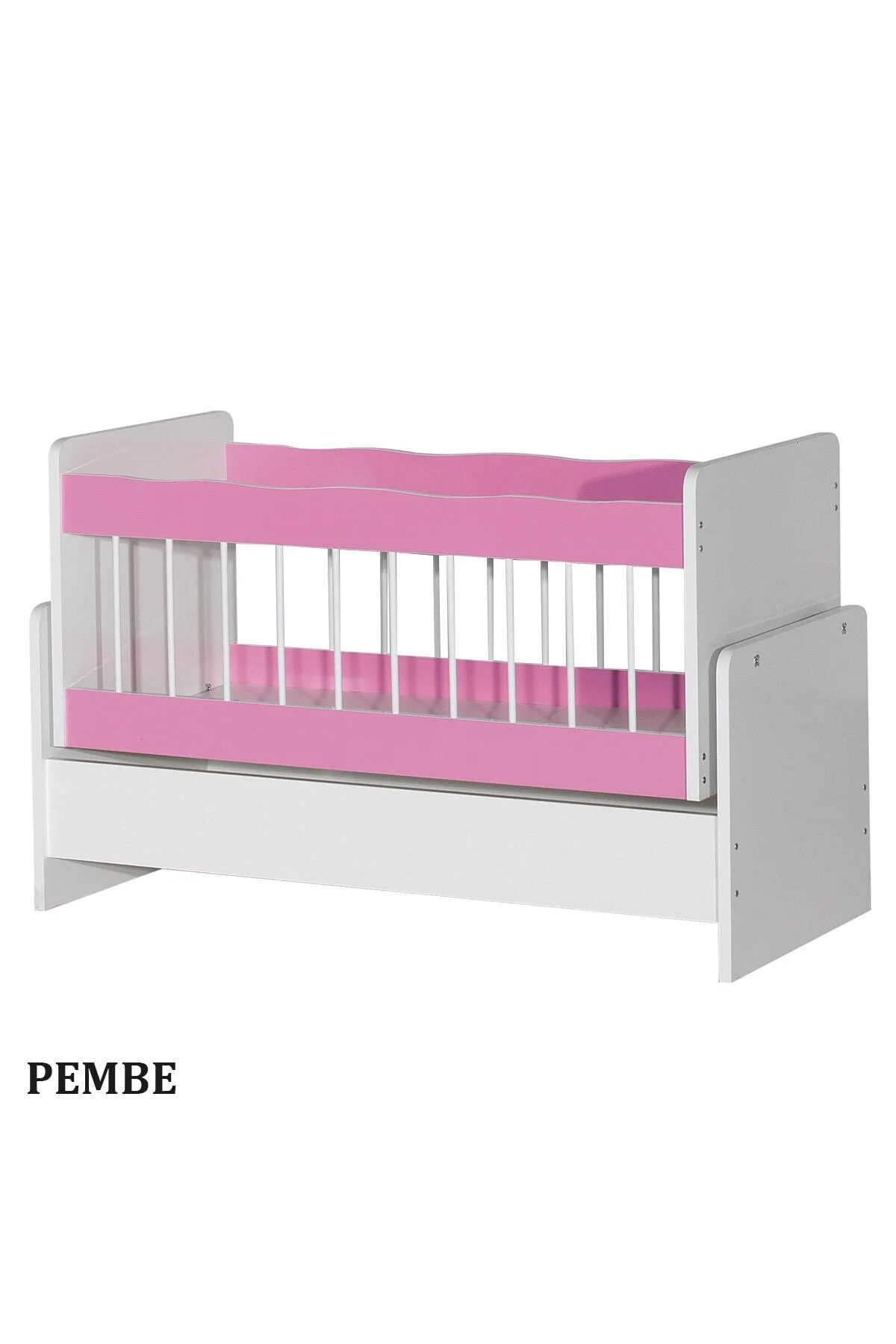 Sallanır Pembe Bebek Beşiği, Yataksız 45 X 100