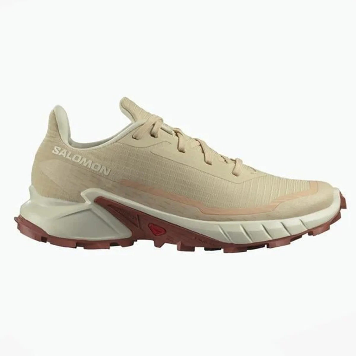Salomon Alphacross 5 Womens Outdoor Shoes Kadın Outdoor Günlük Spor Ayakkabı Krem