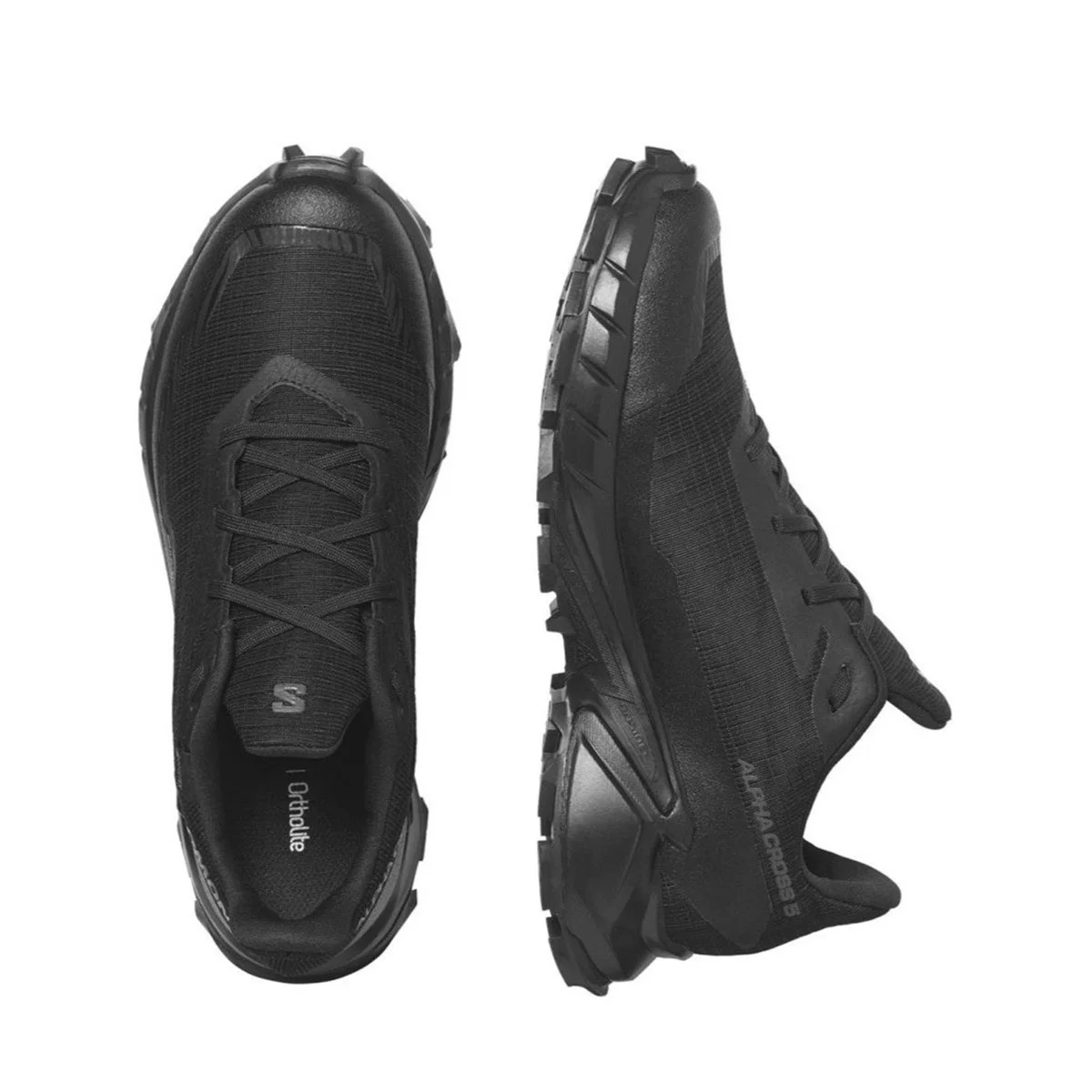Salomon Alphacross 5 Womens Goretex Sneaker Su Geçirmez Nefes Alabilen Kadın Outdoor Günlük Spor Ayakkabı Siyah