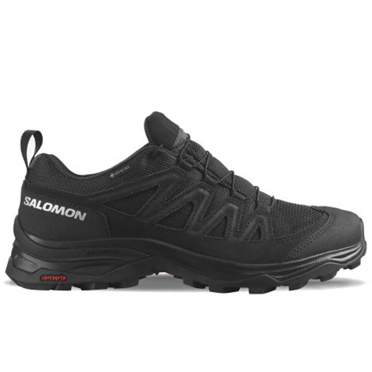 Salomon X Ward Leather Goretex Womens Walking Shoes Lastik Bağcıklı Su Geçirmez Kadın Outdoor Yürüyüş Ayakkabısı Siyah Fiyatı, Yorumları ve Özellikleri