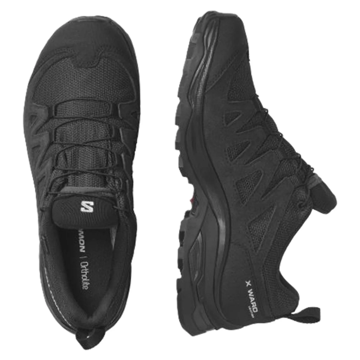 Salomon X Ward Leather Goretex Womens Walking Shoes Lastik Bağcıklı Su Geçirmez Kadın Outdoor Yürüyüş Ayakkabısı Siyah Fiyatı, Yorumları ve Özellikleri