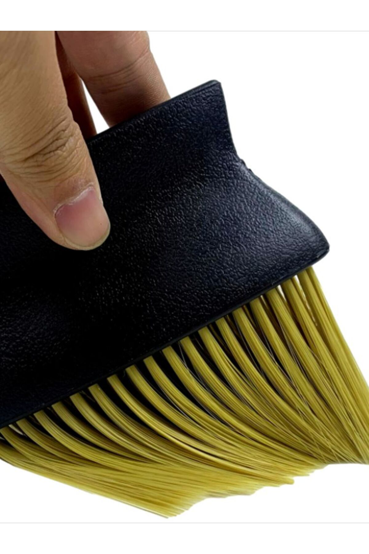 Salon Kesimi İçin Yumuşak Boyun Yüz Toz Fırçası Tek Parça Şekille