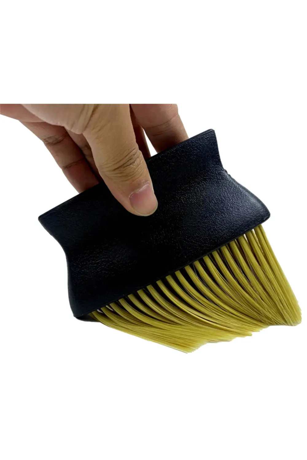 Salon Kesimi İçin Yumuşak Boyun Yüz Toz Fırçası Tek Parça Şekille