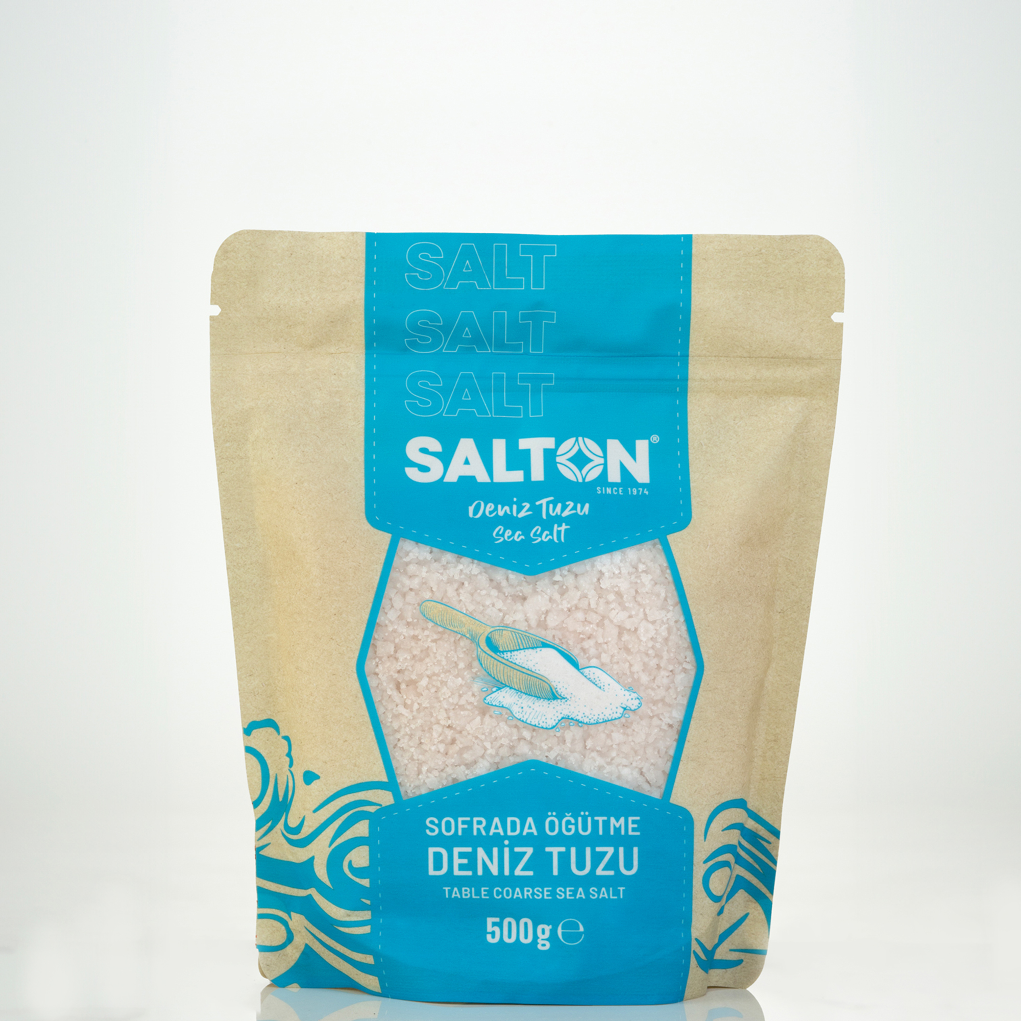 Salton Salt Salton Doğal Deniz Tuzu Doypack 500 Gr
