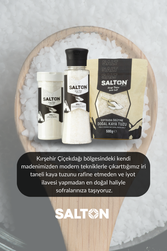 Salton Salt Salton Doğal Kaya Tuzu İnce 350Gr