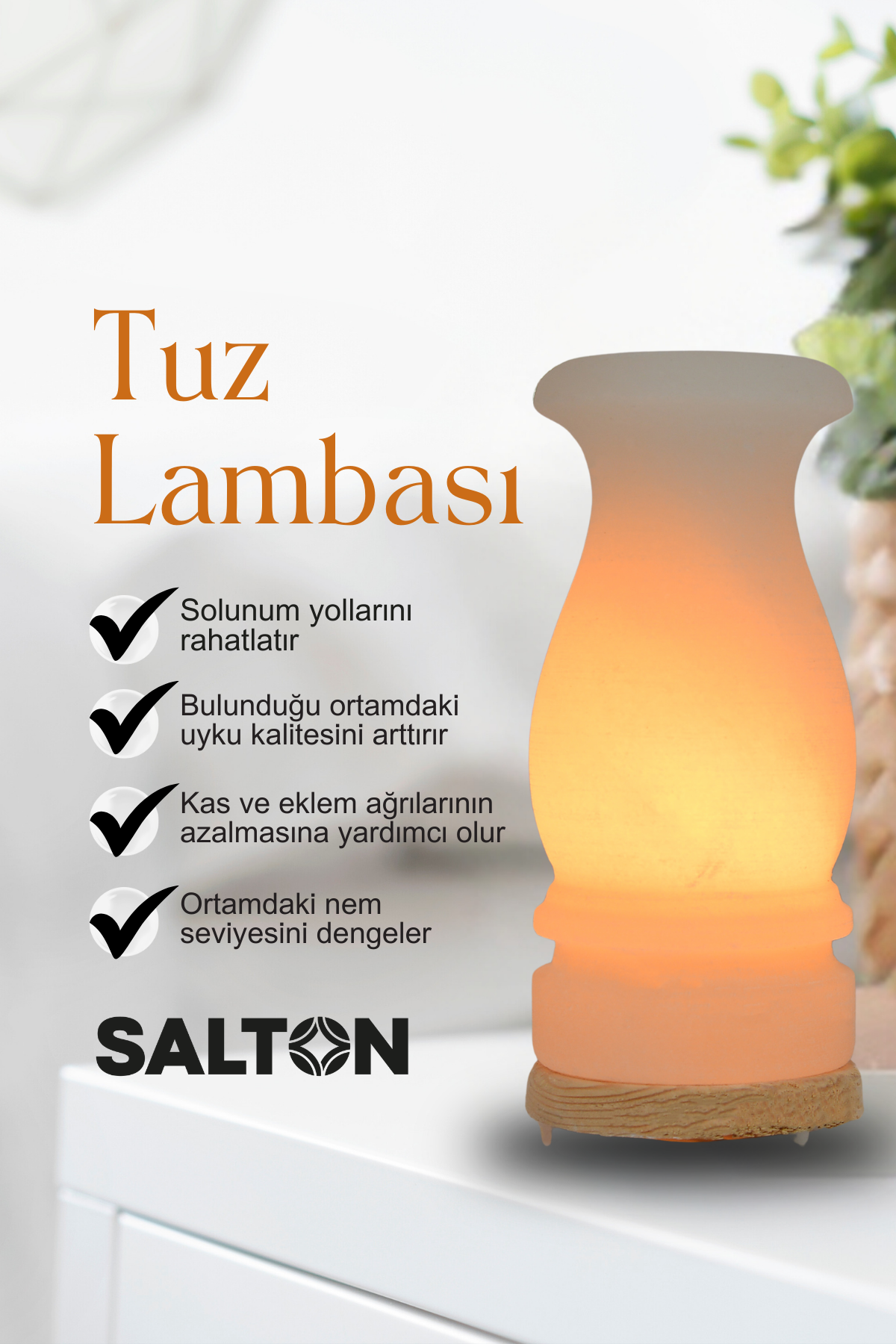 SALTON VAZO TUZ LAMBASI