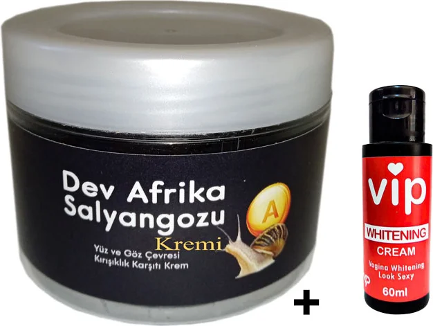 Salyangoz Kremi 100ml + Vajina Renk Açıcı 60ml – Yaşlanma Karşıtı ve Bakım Seti Fiyatı, Yorumları ve Özellikleri