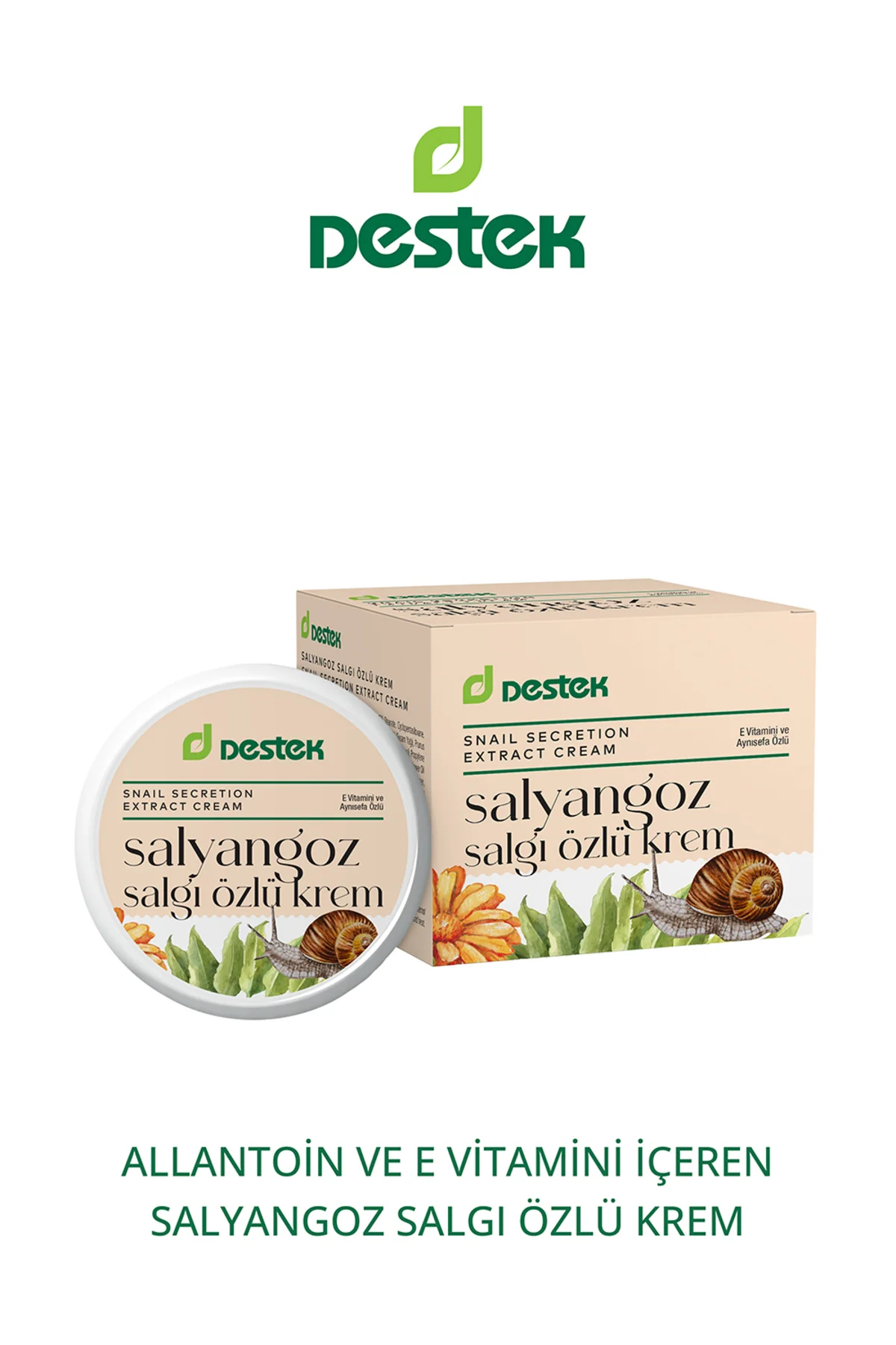 Salyangoz Salgı Özlü Kırışıklık Karşıtı Snail Krem 45 ml