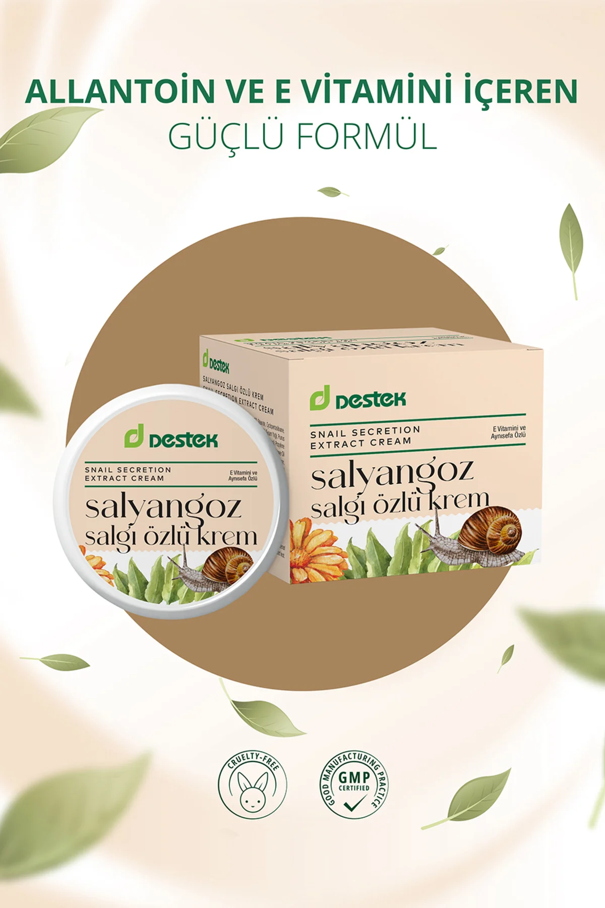Salyangoz Salgı Özlü Kırışıklık Karşıtı Snail Krem 45 ml